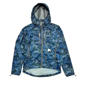 And Wander Blue Camo Multi-zip Jacket