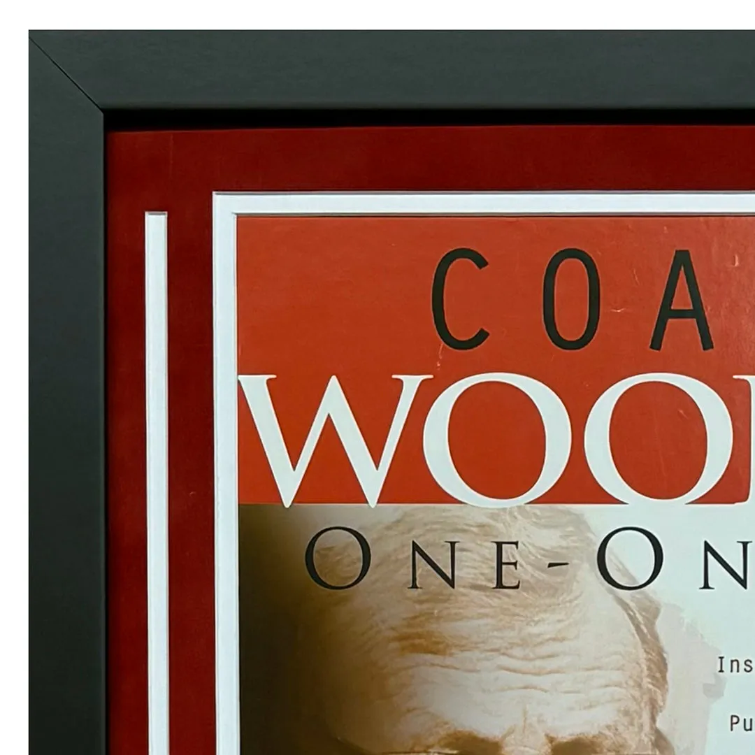 Coach Wooden Hand Signed & Framed 11x17 Photo