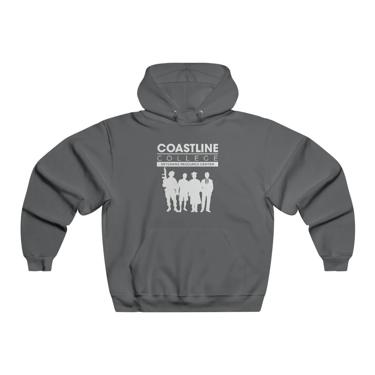 Coastline Veterans Resource Center Men's NUBLEND® Hooded Sweatshirt