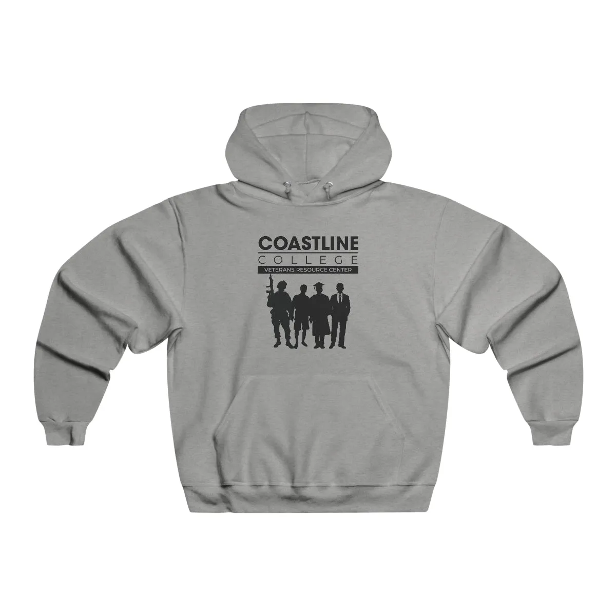 Coastline Veterans Resource Center Men's NUBLEND® Hooded Sweatshirt