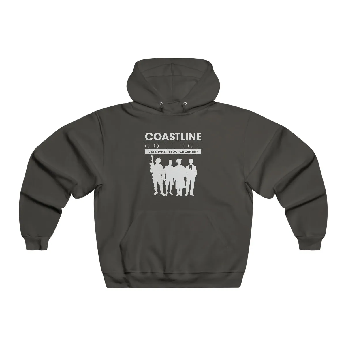 Coastline Veterans Resource Center Men's NUBLEND® Hooded Sweatshirt