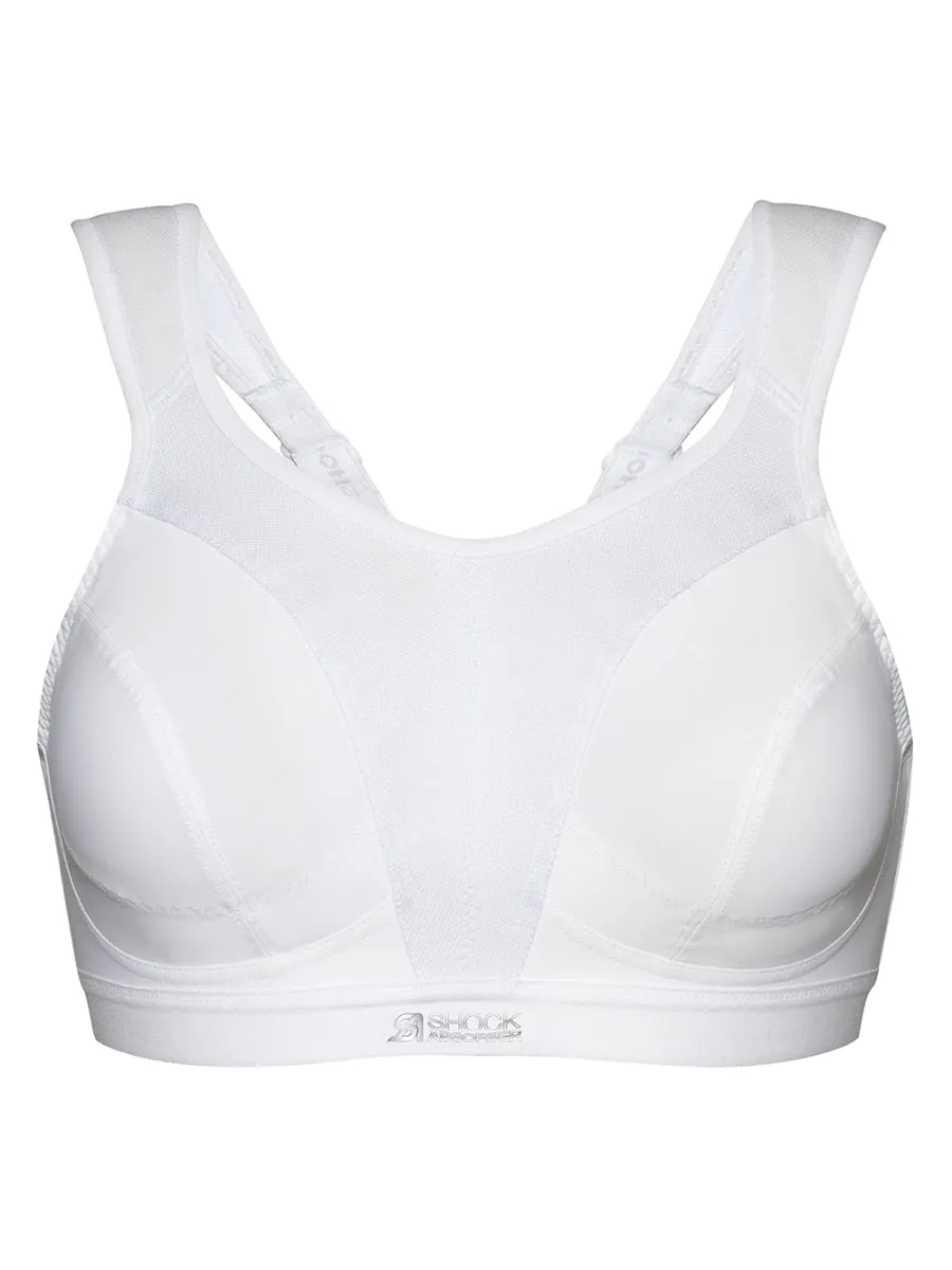 D  Max Support Sports Bra - White