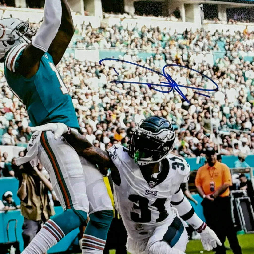 Devante Parker Signed Miami Dolphins Framed 16x20 Photo