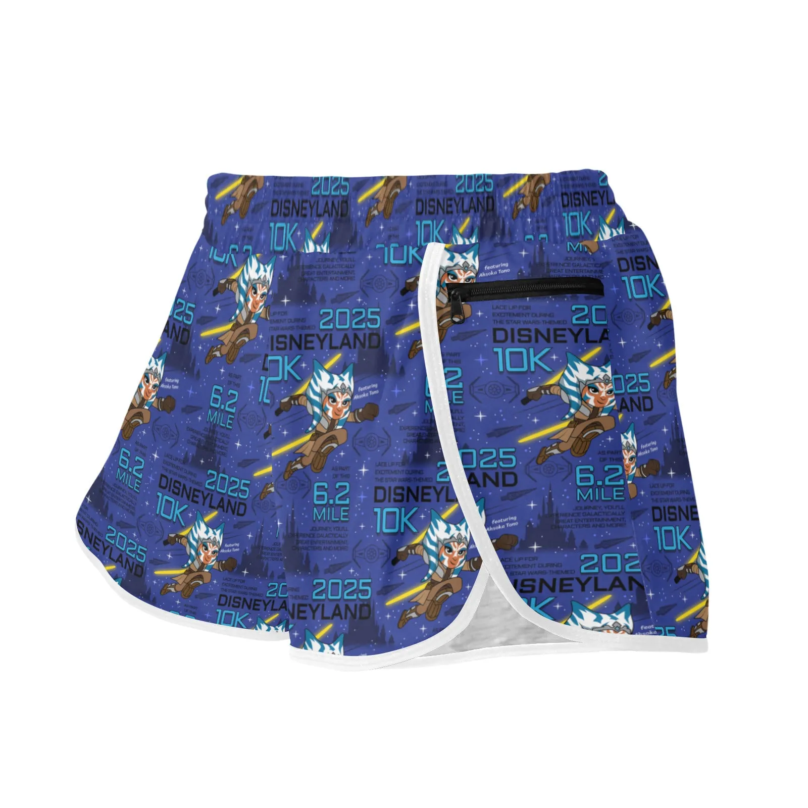 Disneyland 10K Women's Athletic Sports Shorts