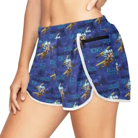 Disneyland 10K Women's Athletic Sports Shorts