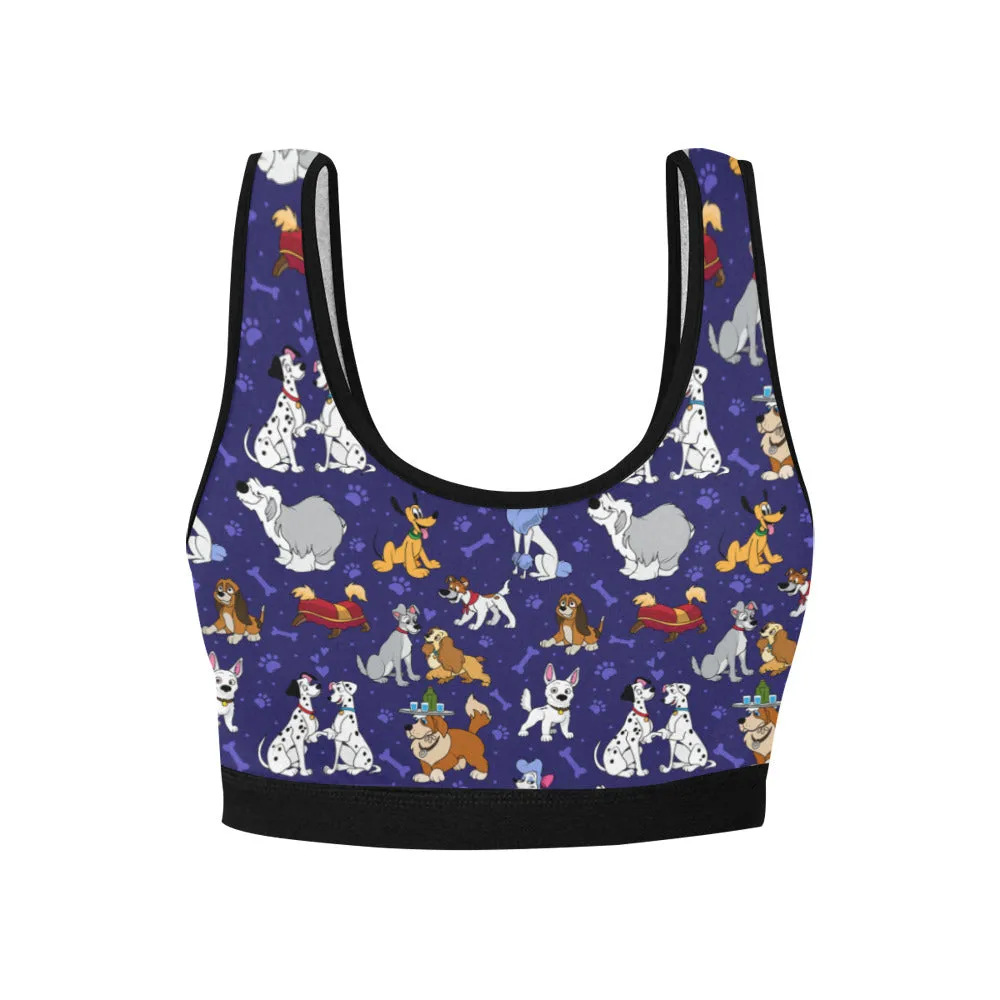 Dog Favorites Women's Sports Bra