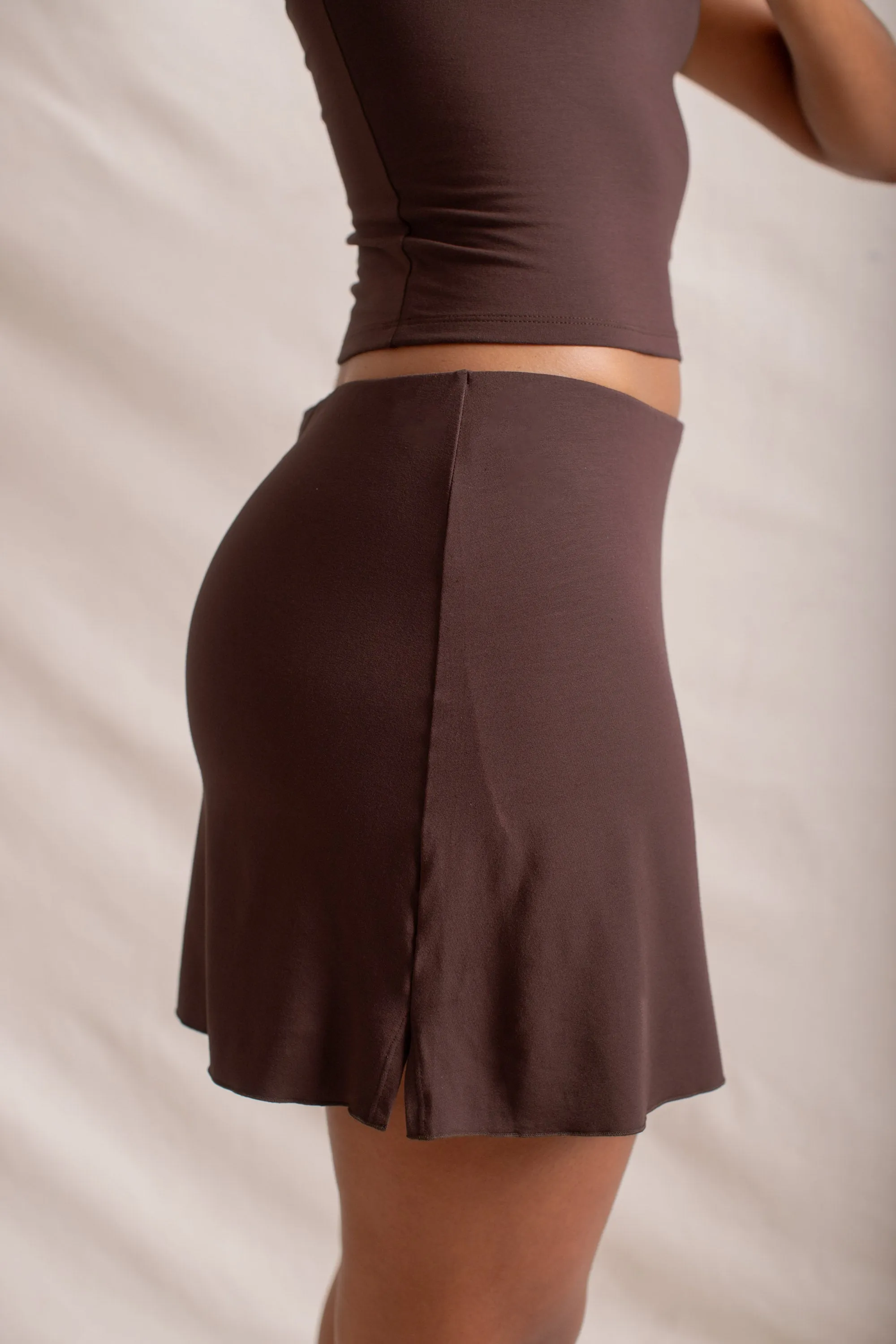 Earth Angel Skort Carob