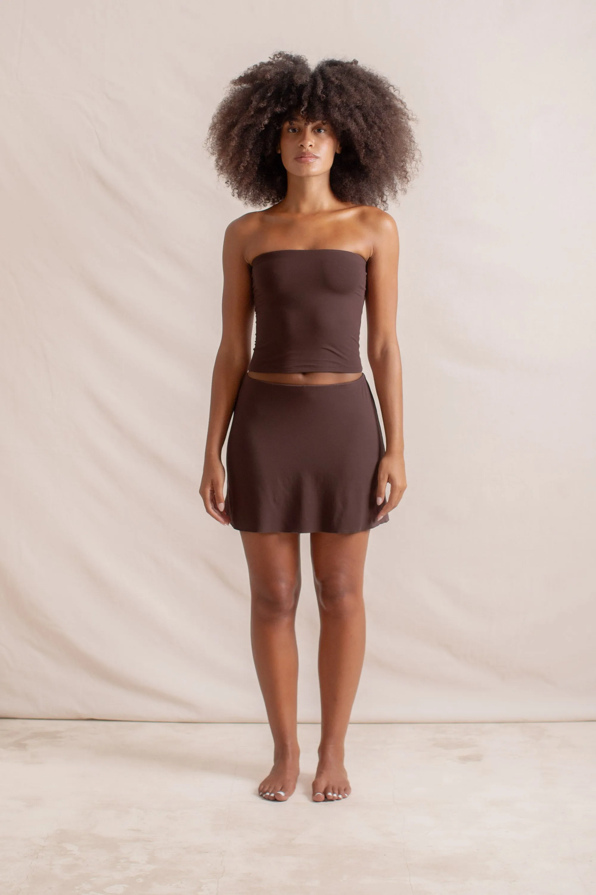 Earth Angel Skort Carob