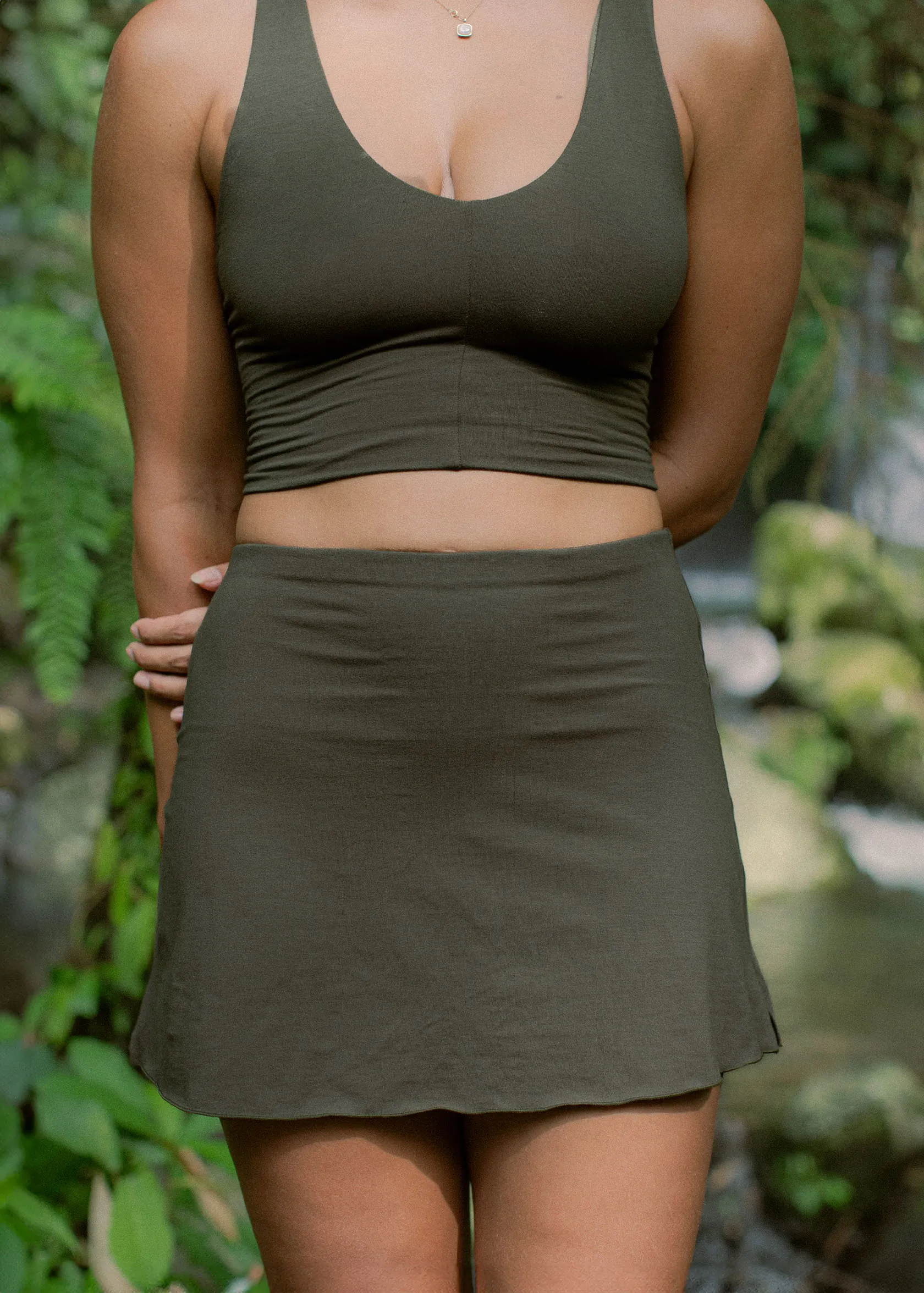 Earth Angel Skort Forest