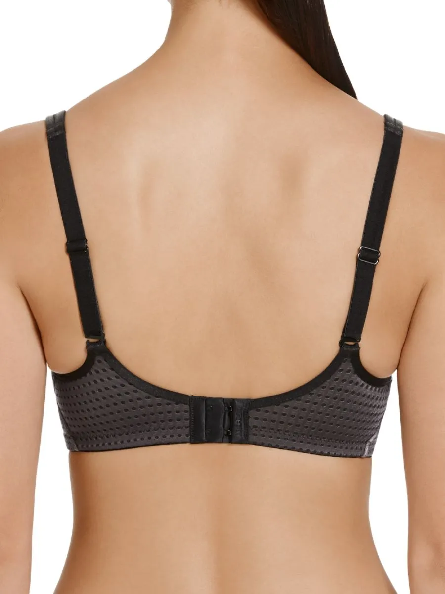 Electrify Mesh Wired Bra - Black