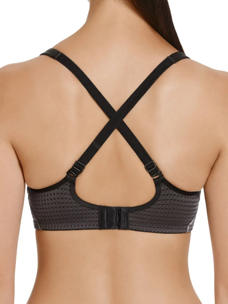 Electrify Mesh Wired Bra - Black