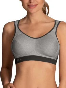 Extreme Control Sports Bra - Heather Grey