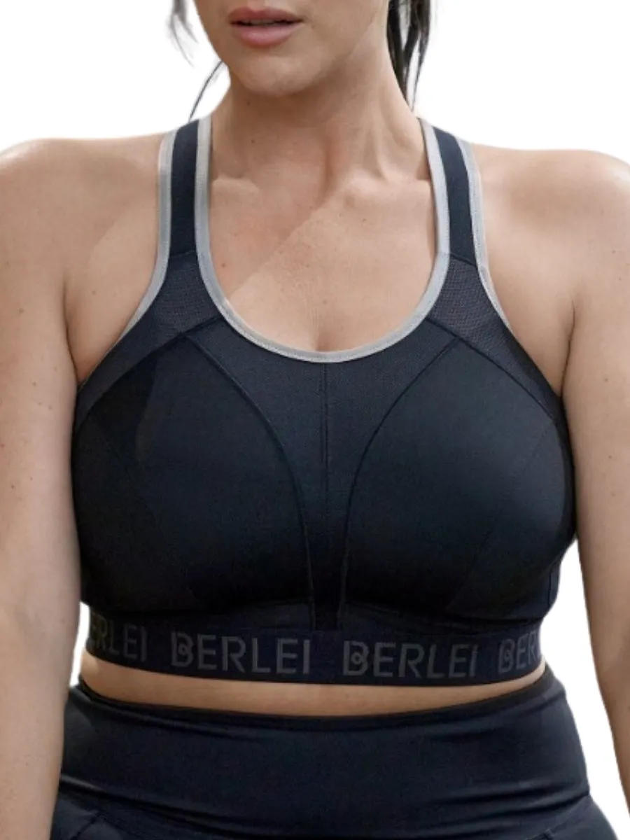 Extreme Support Non-Wired Sports Bra - Black