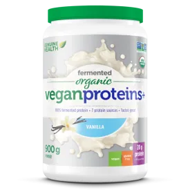 Genuine Health Organic Fermented Vegan Proteins  - Vanilla (900g)