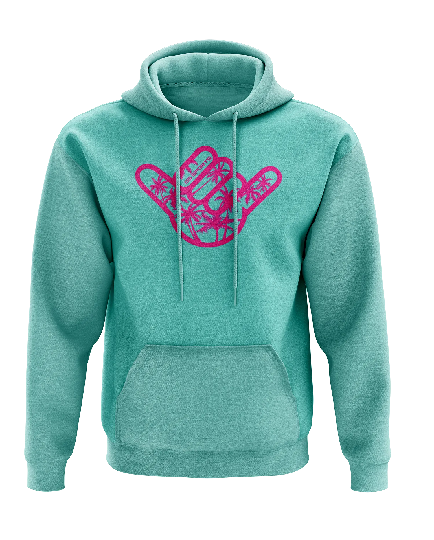 GS Sports Palm Tree Shaka Unisex Hoodie