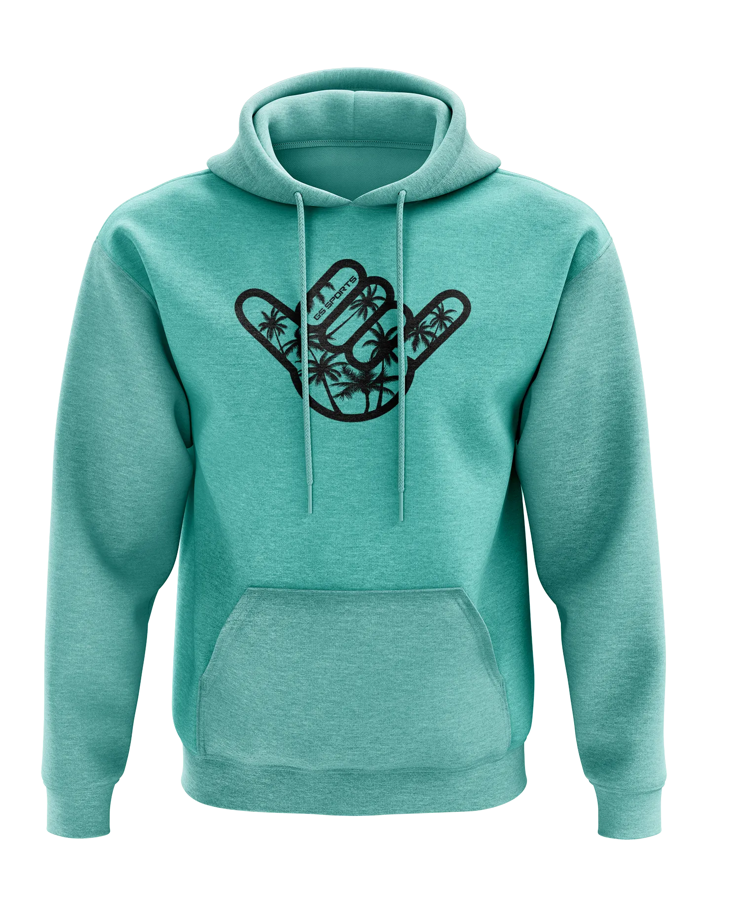 GS Sports Palm Tree Shaka Unisex Hoodie