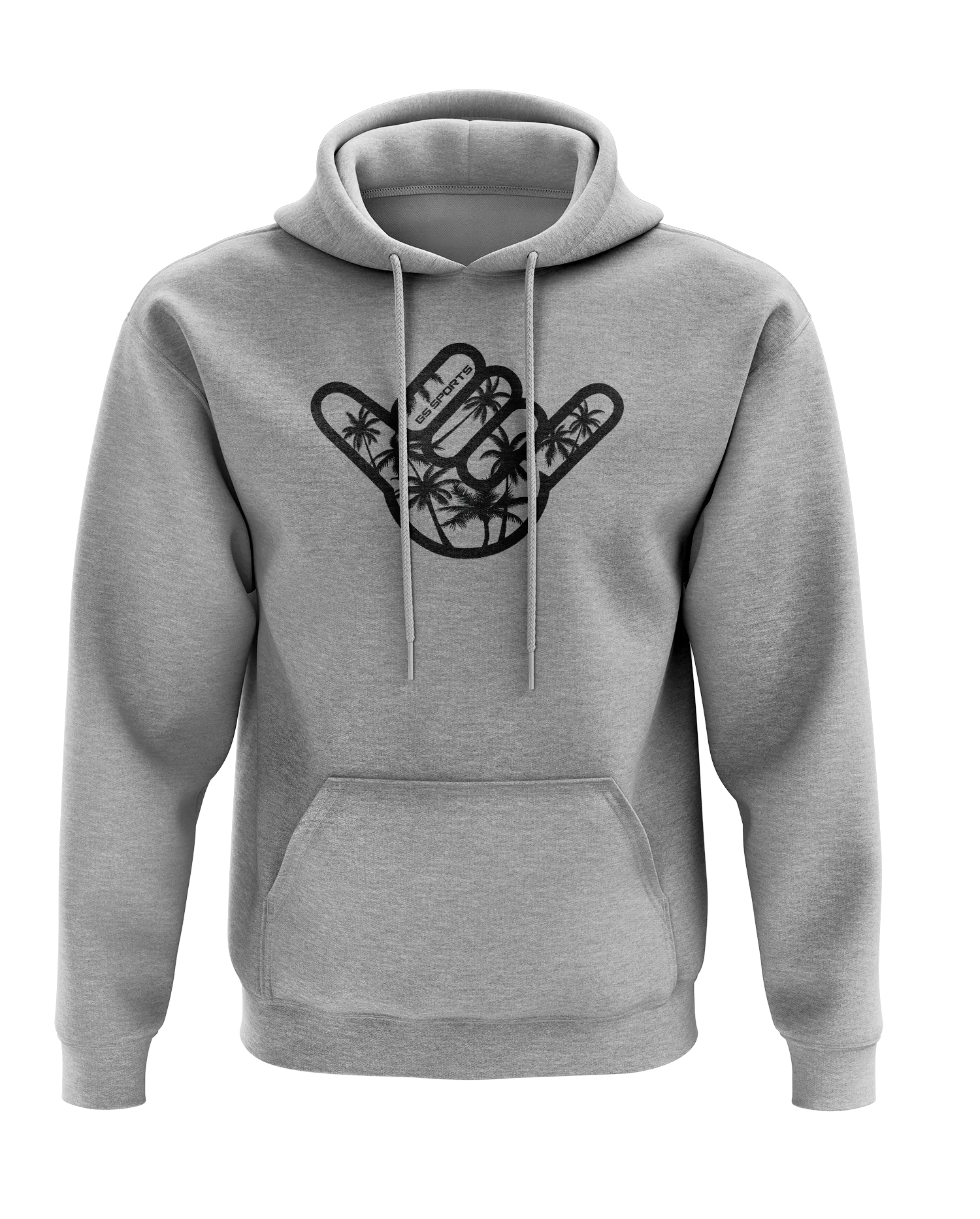 GS Sports Palm Tree Shaka Unisex Hoodie