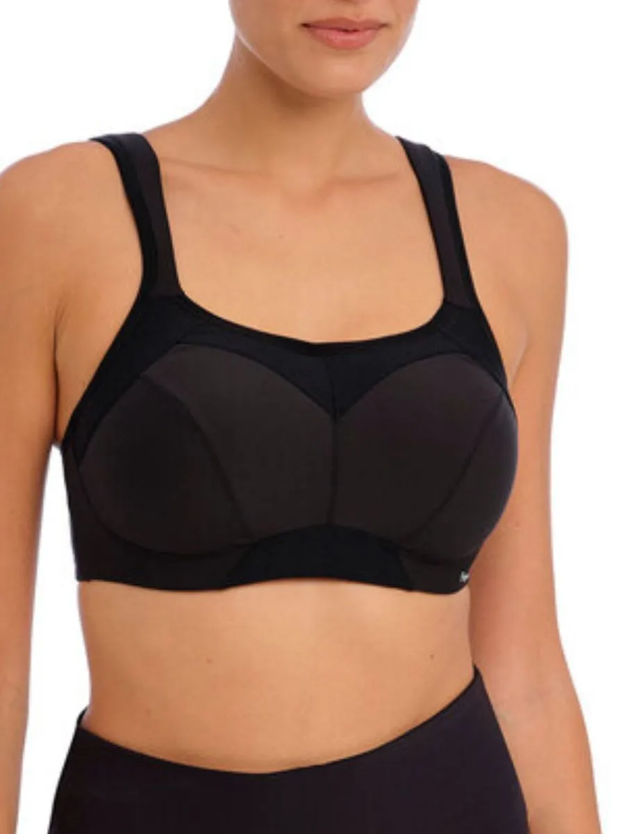 High-Octane Sports Bra - Black