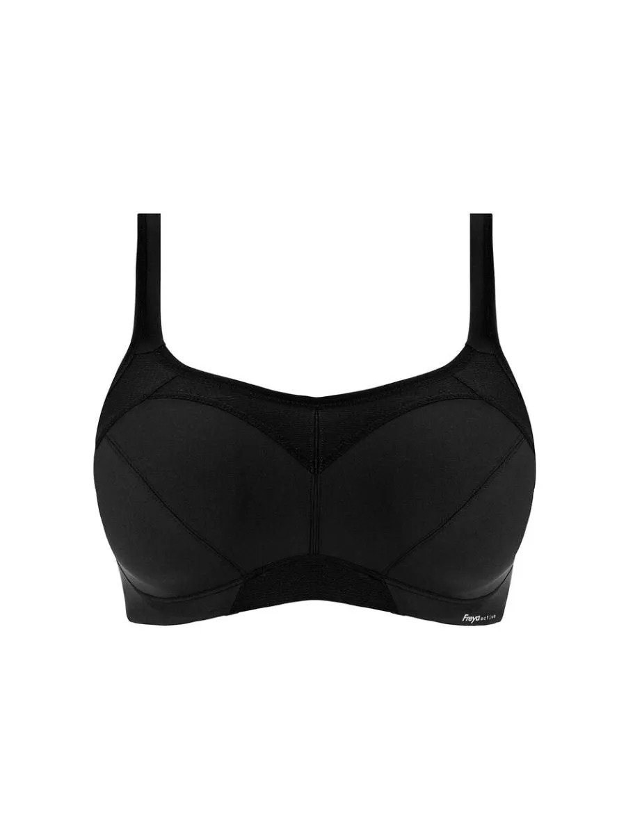 High-Octane Sports Bra - Black