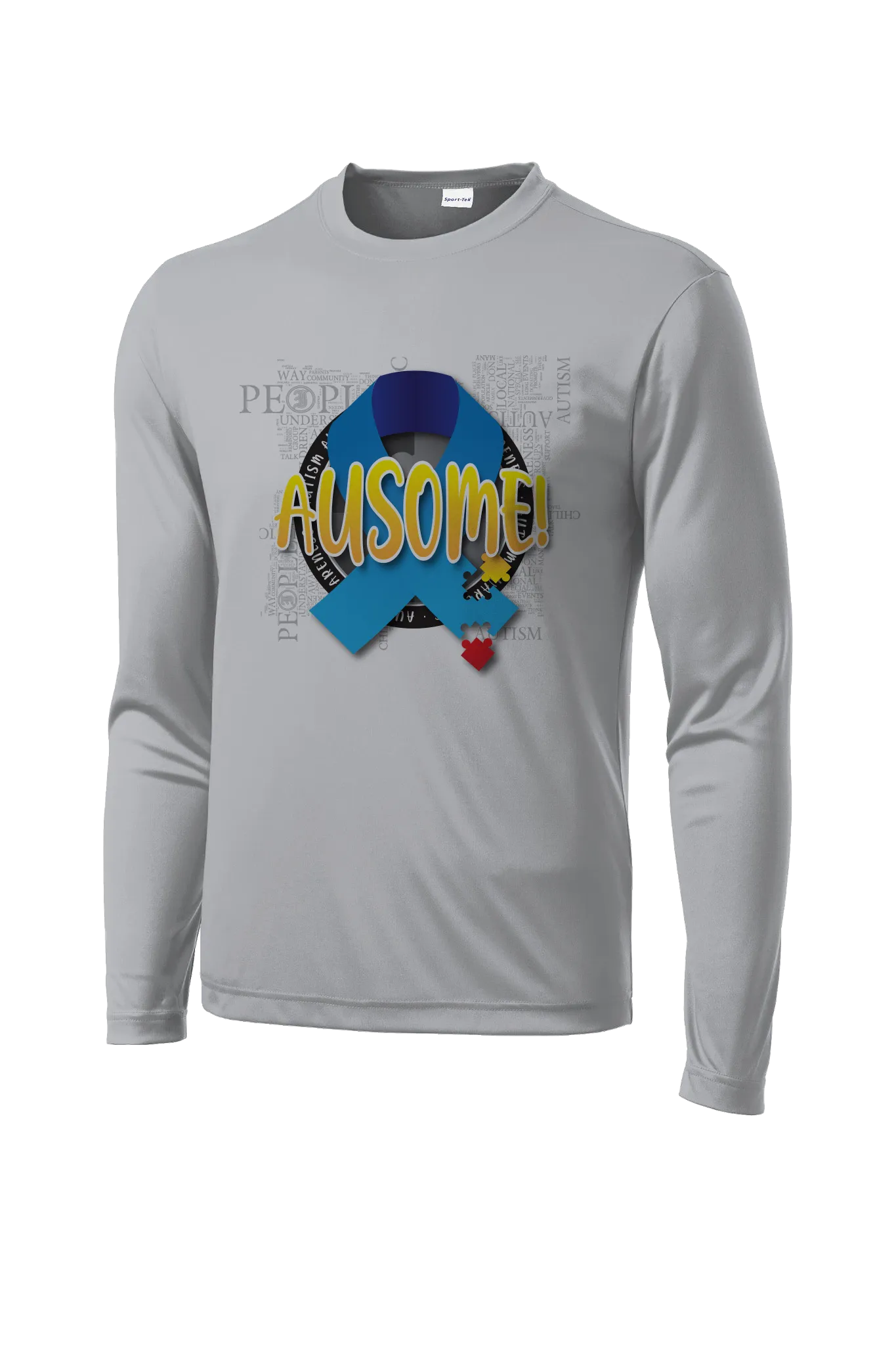 Inferno Sports Autism Long Sleeve Grey