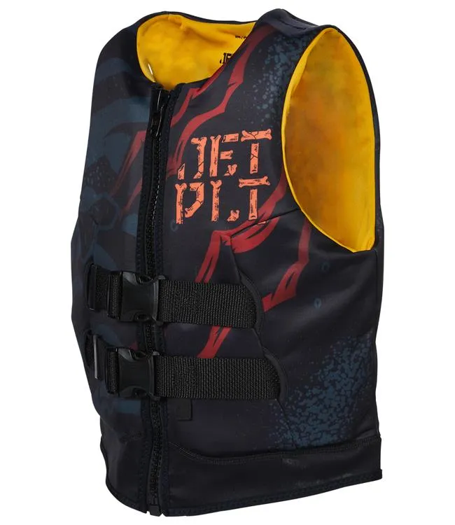 Jetpilot Rex Cause Boys Life Vest (2024) - Black