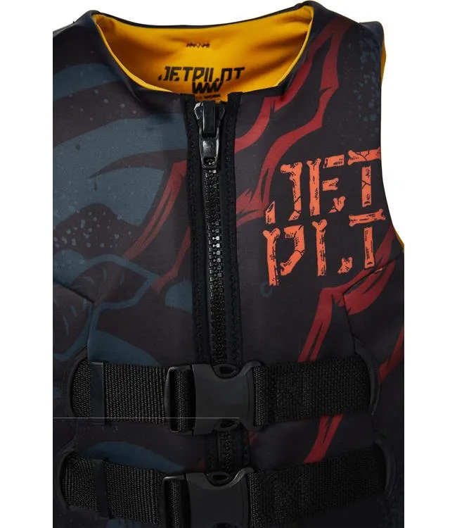 Jetpilot Rex Cause Boys Life Vest (2024) - Black