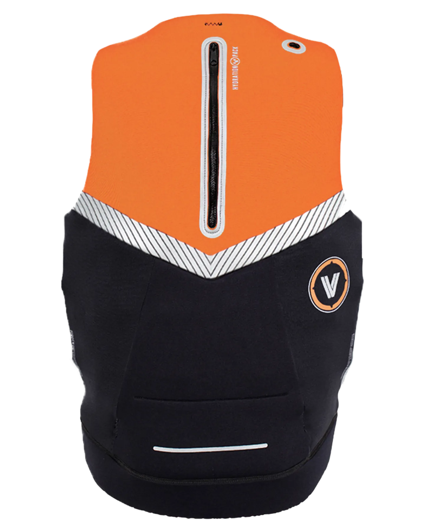 Jetpilot Venture Mens Neo Vest - Black/Orange Level 50 - 2023