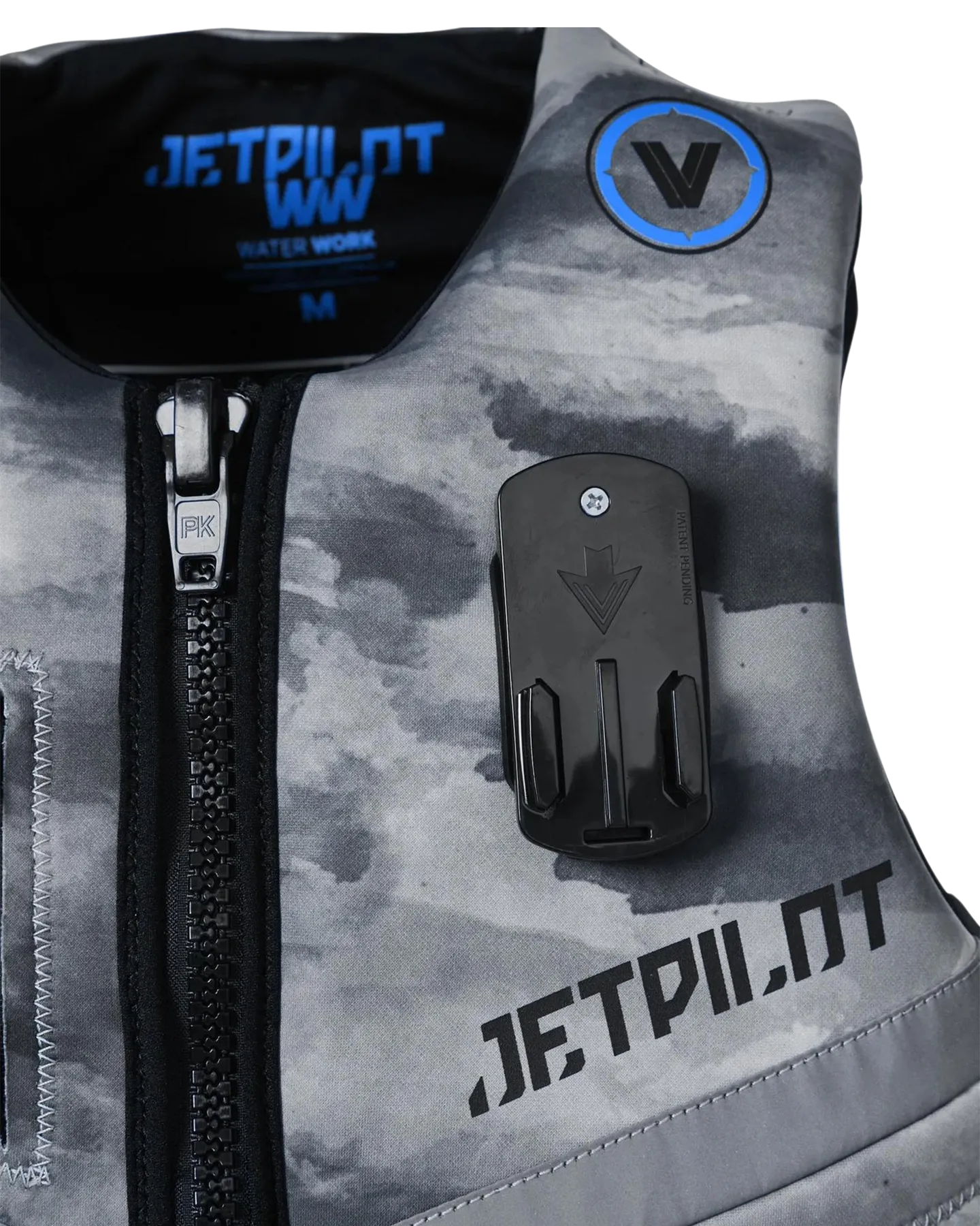 Jetpilot Venture Mens Neo Vest - Grey/Camo - 2023