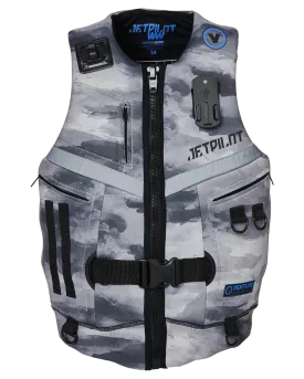 Jetpilot Venture Mens Neo Vest - Grey/Camo - 2023