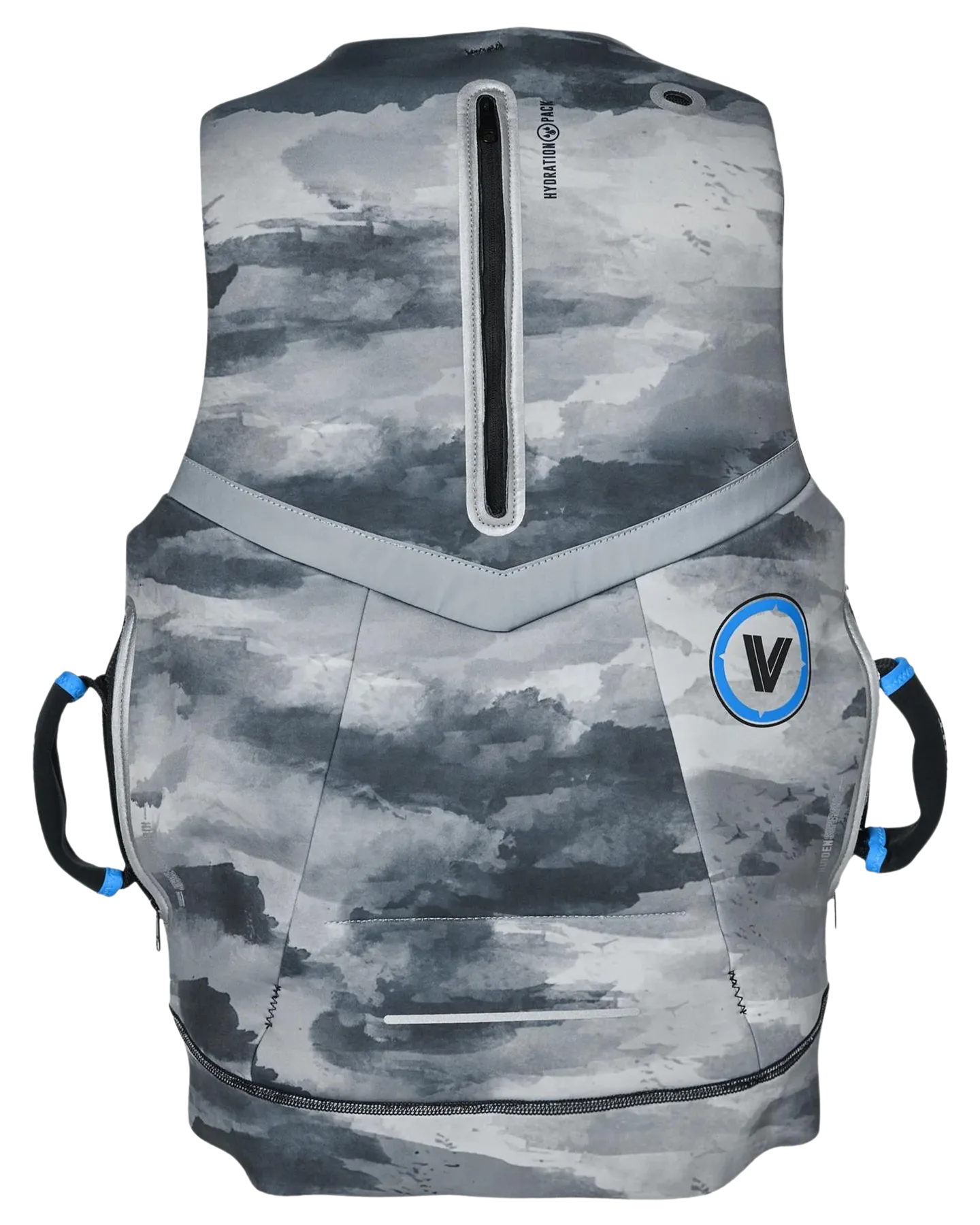 Jetpilot Venture Mens Neo Vest - Grey/Camo - 2023