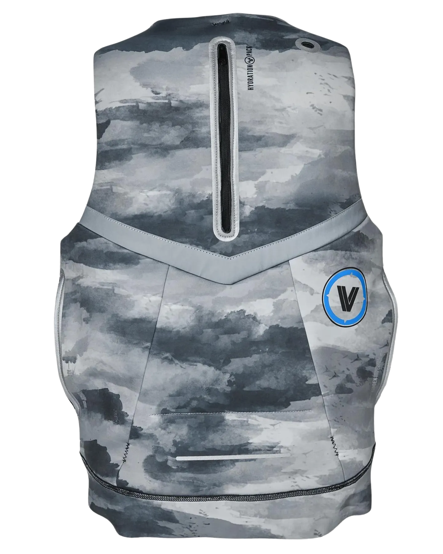 Jetpilot Venture Mens Neo Vest - Grey/Camo - 2023