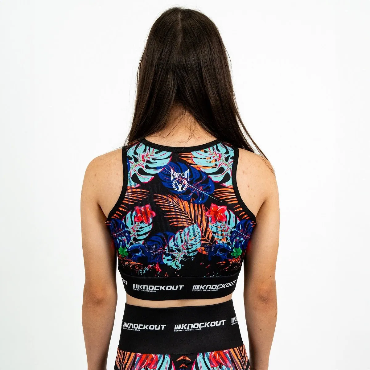 Knockout Tropical Sports Bra