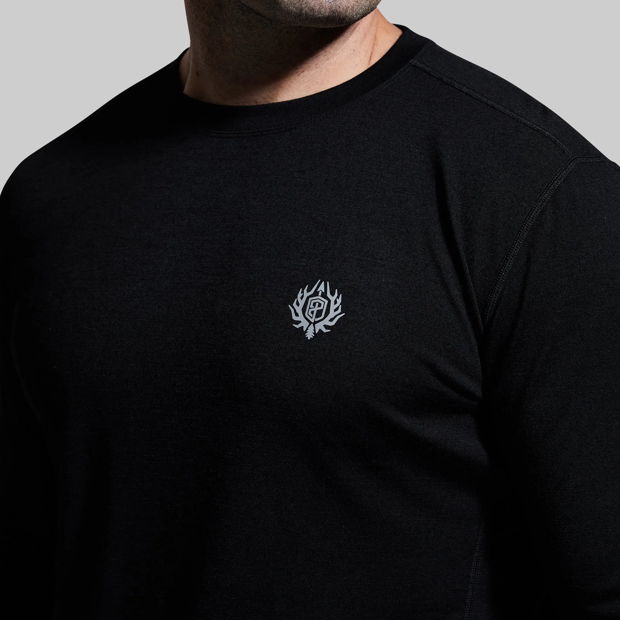 Men's Ridgeline Base Layer Top (Black)