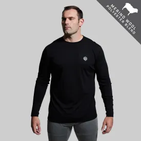 Men's Ridgeline Base Layer Top (Black)