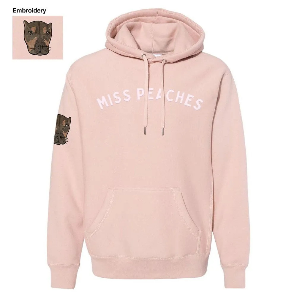 Miss Peaches Puff Print Hoodie