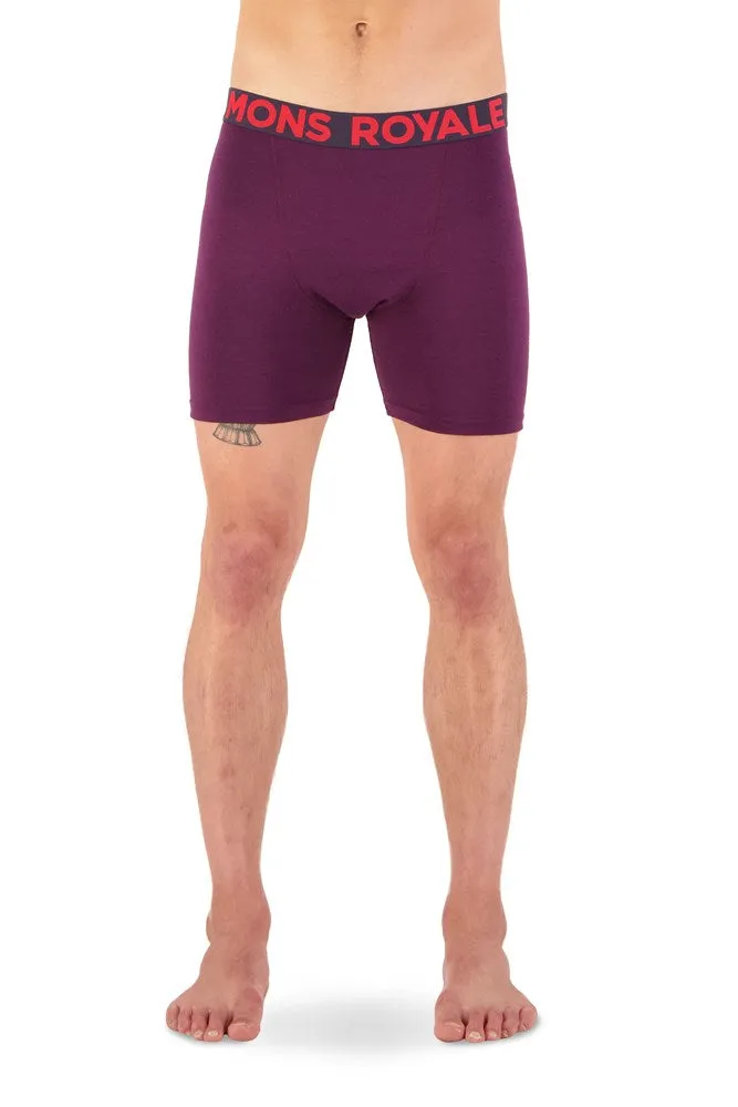 Mons Royal Hold 'em Boxer - Wine