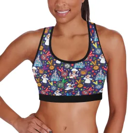 Muppets Chef Wine And Dine Race Women's Sports Bra