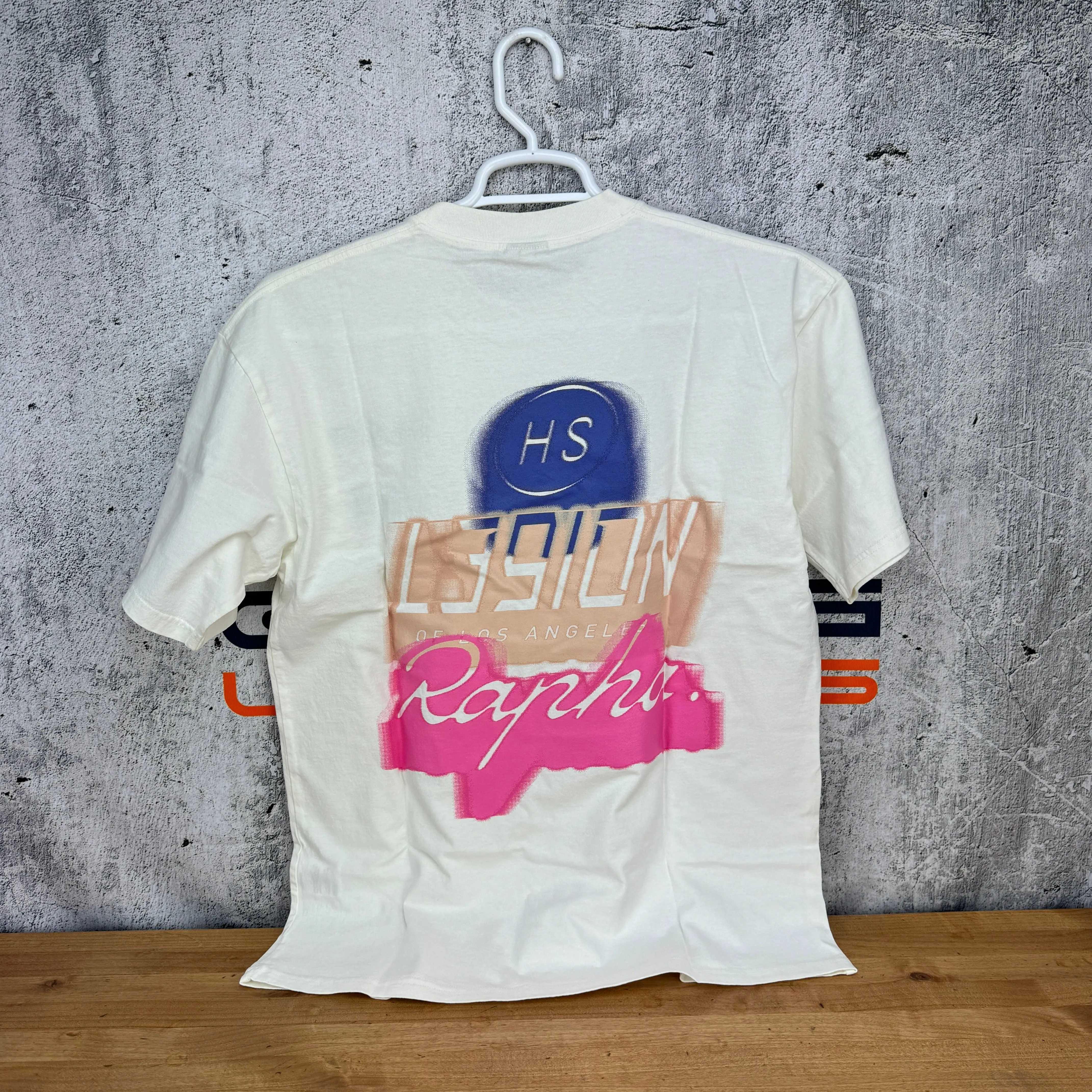 New Highsnobiety Rapha x L39ION of LA HS Sports Med White Short Sleeve T-Shirt