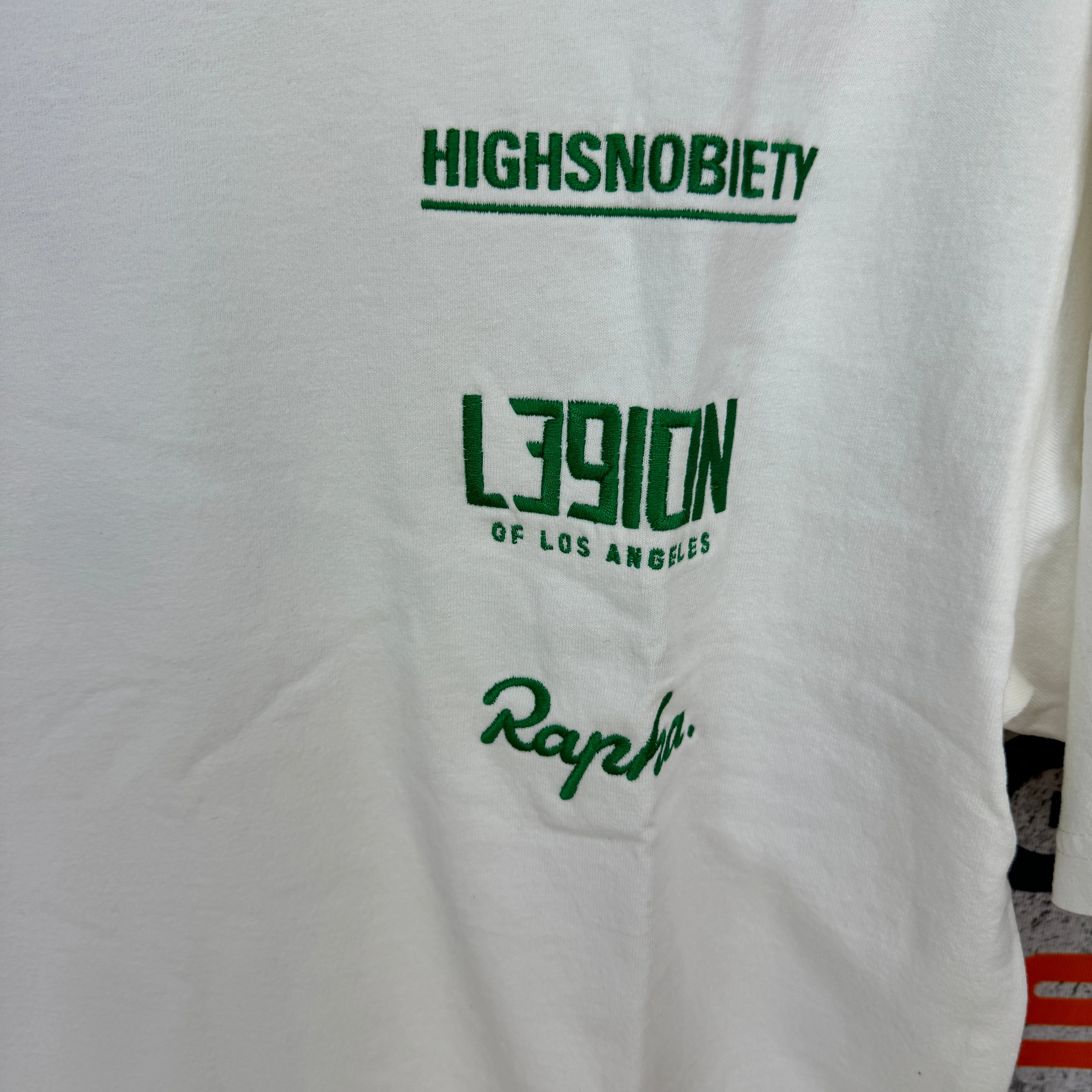 New Highsnobiety Rapha x L39ION of LA HS Sports Med White Short Sleeve T-Shirt