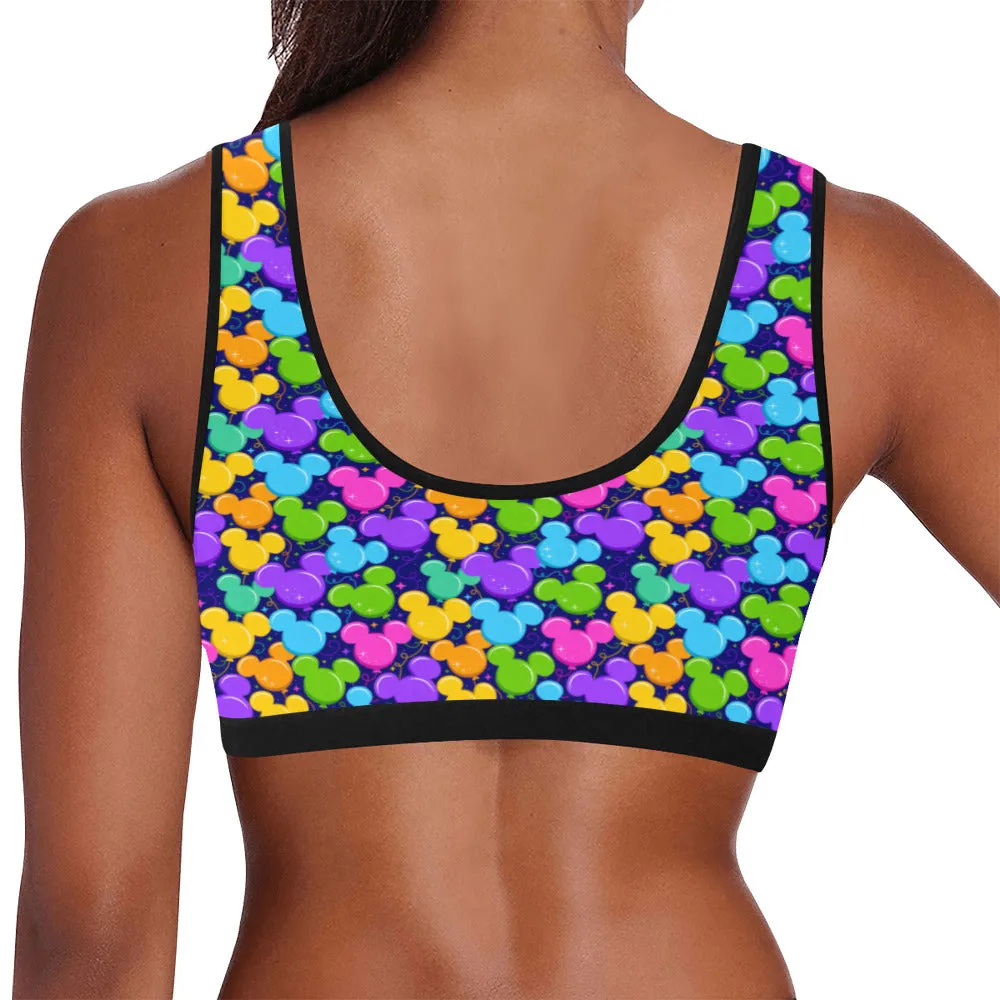 Park Balloons Women's Athletic Sports Bra