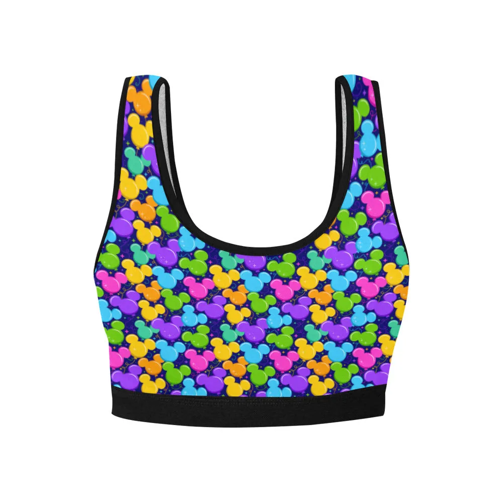 Park Balloons Women's Athletic Sports Bra