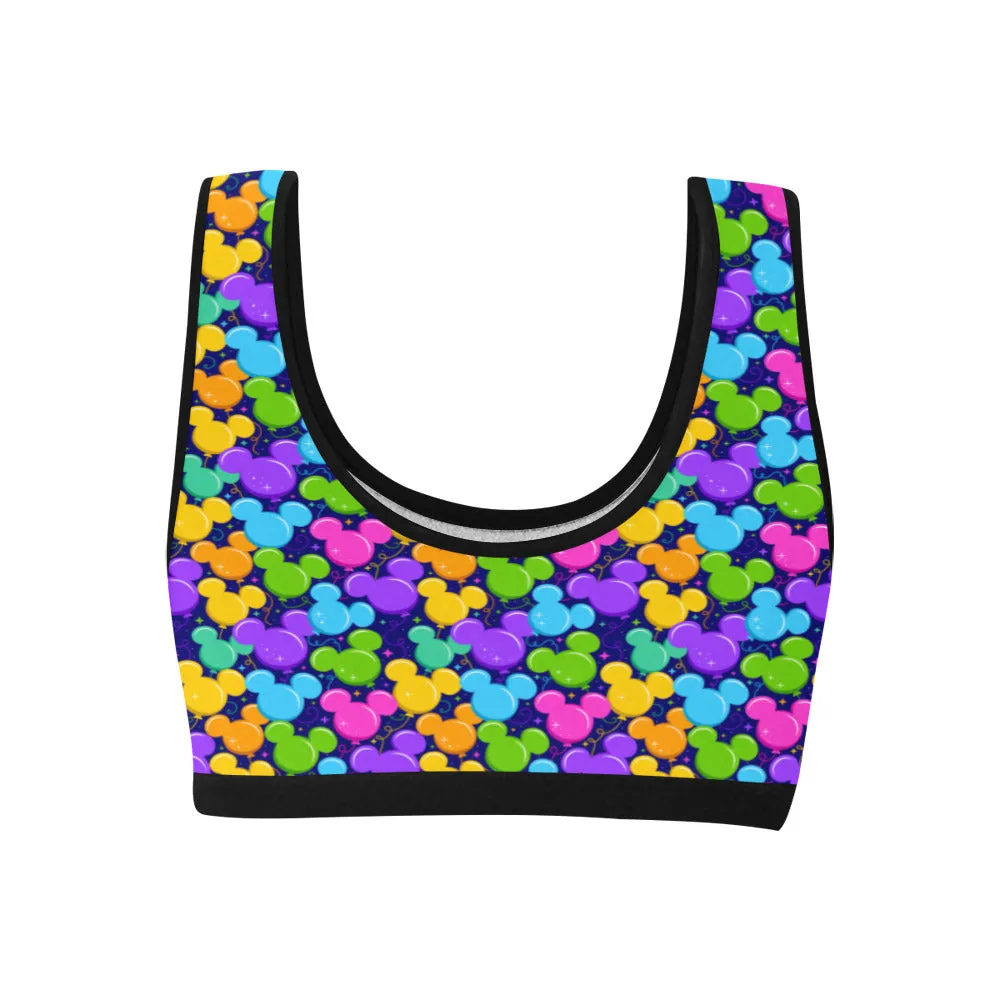 Park Balloons Women's Athletic Sports Bra