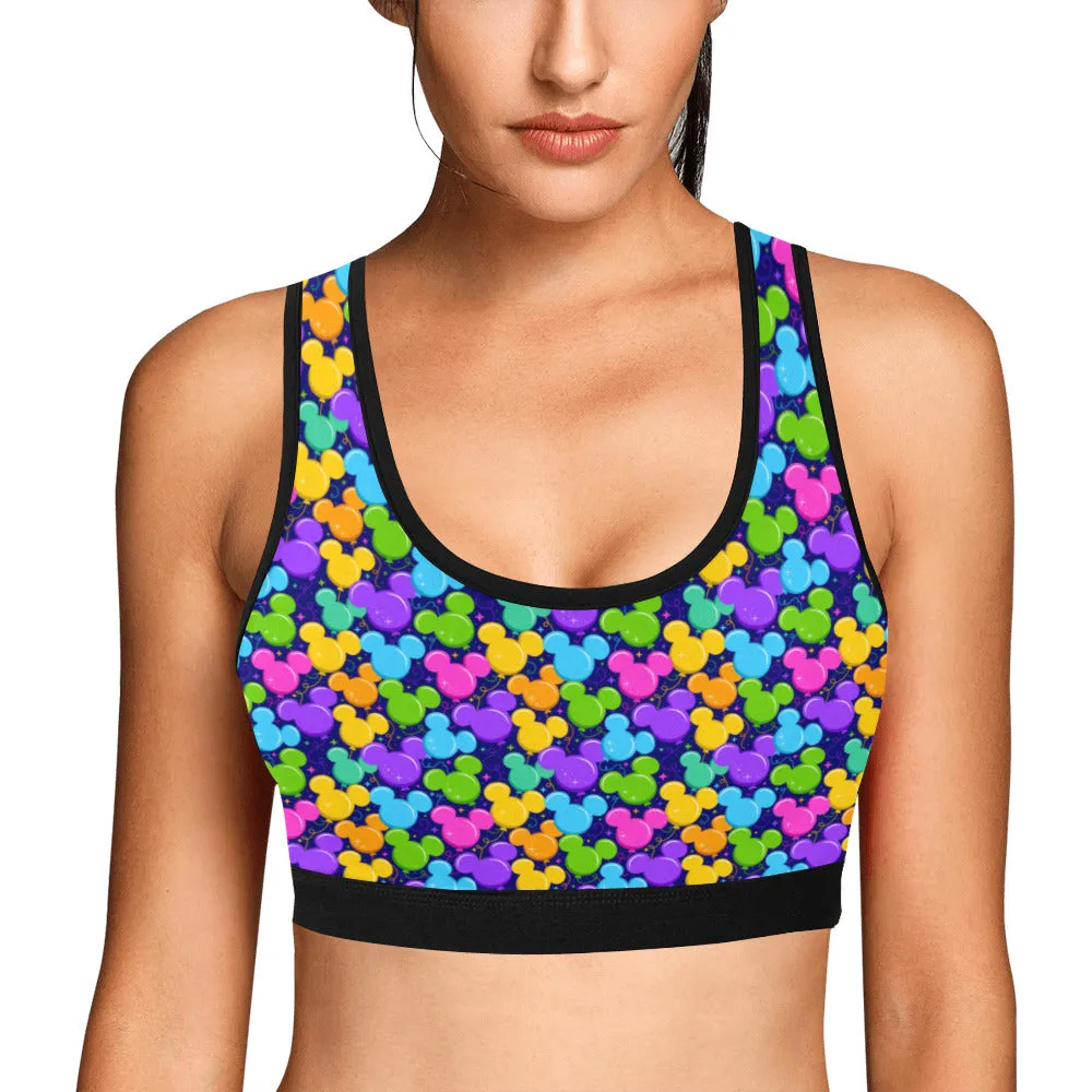 Park Balloons Women's Athletic Sports Bra