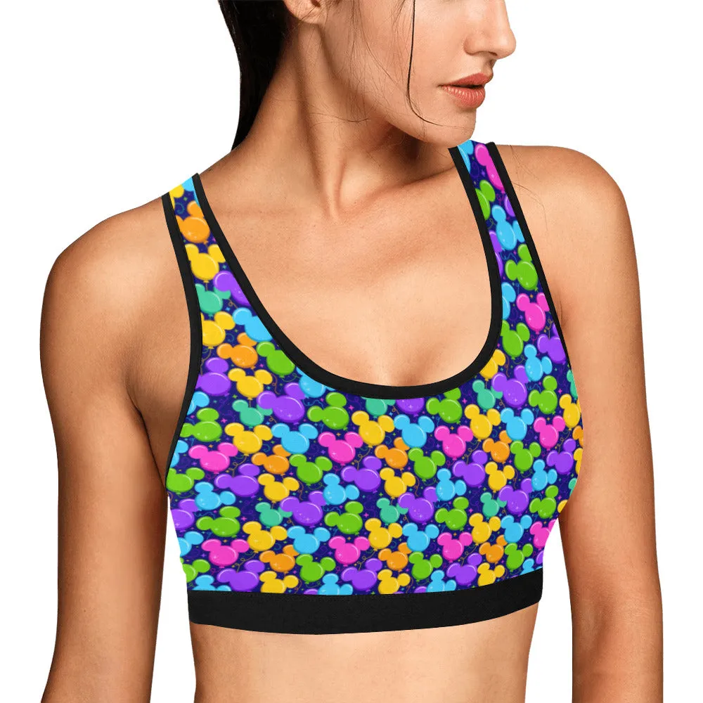 Park Balloons Women's Athletic Sports Bra