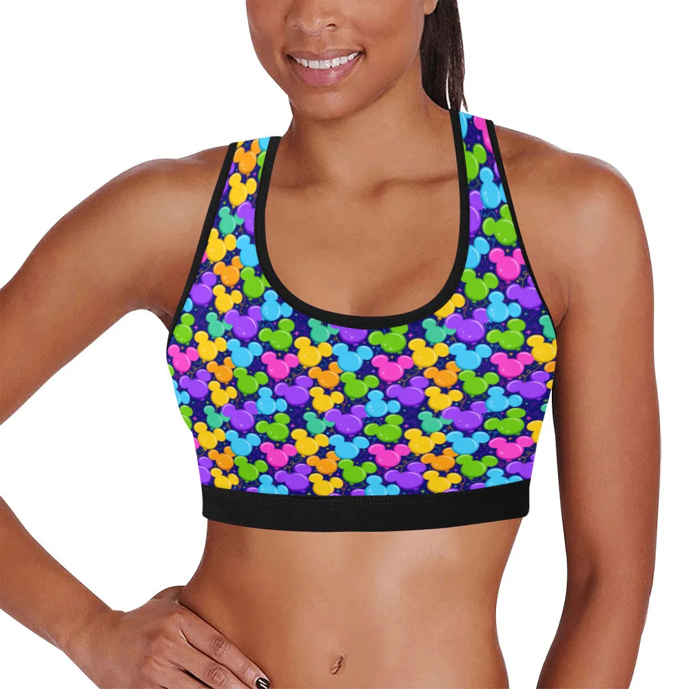 Park Balloons Women's Athletic Sports Bra