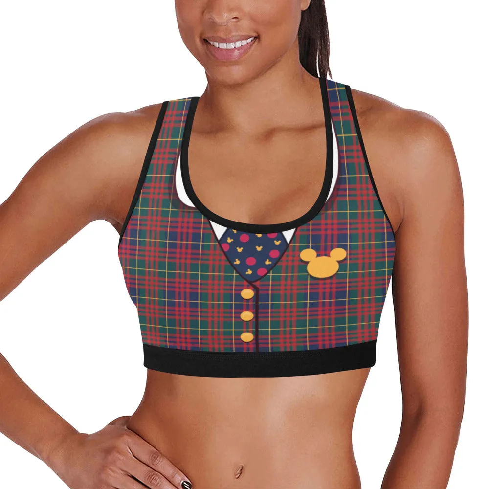 Plaid Women's Bra