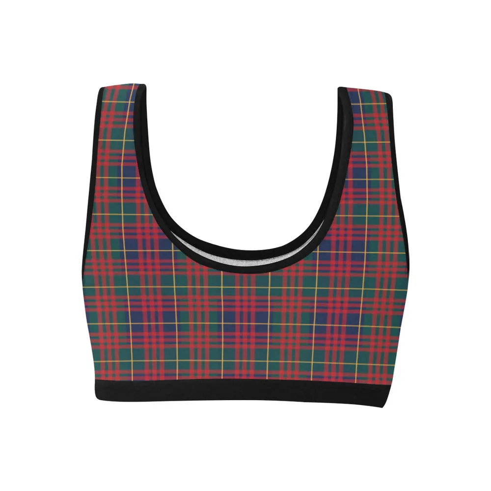 Plaid Women's Bra