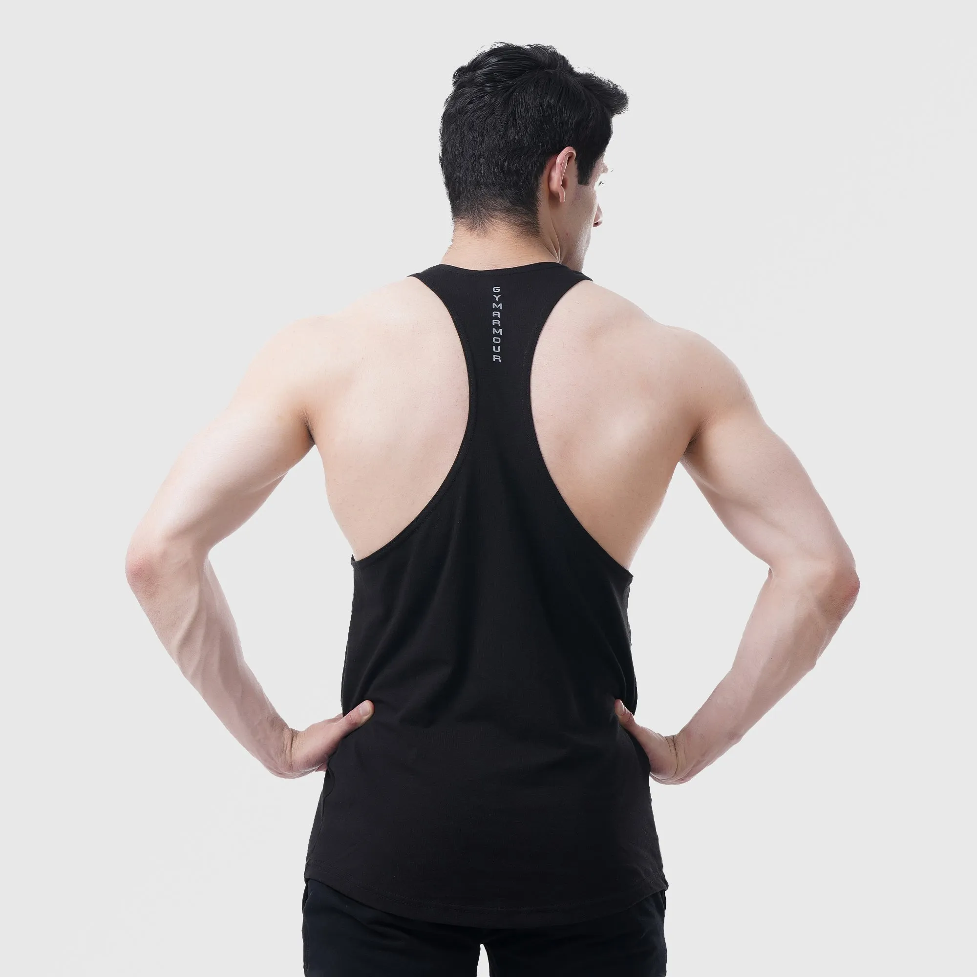 Racer Back Tank (Black)