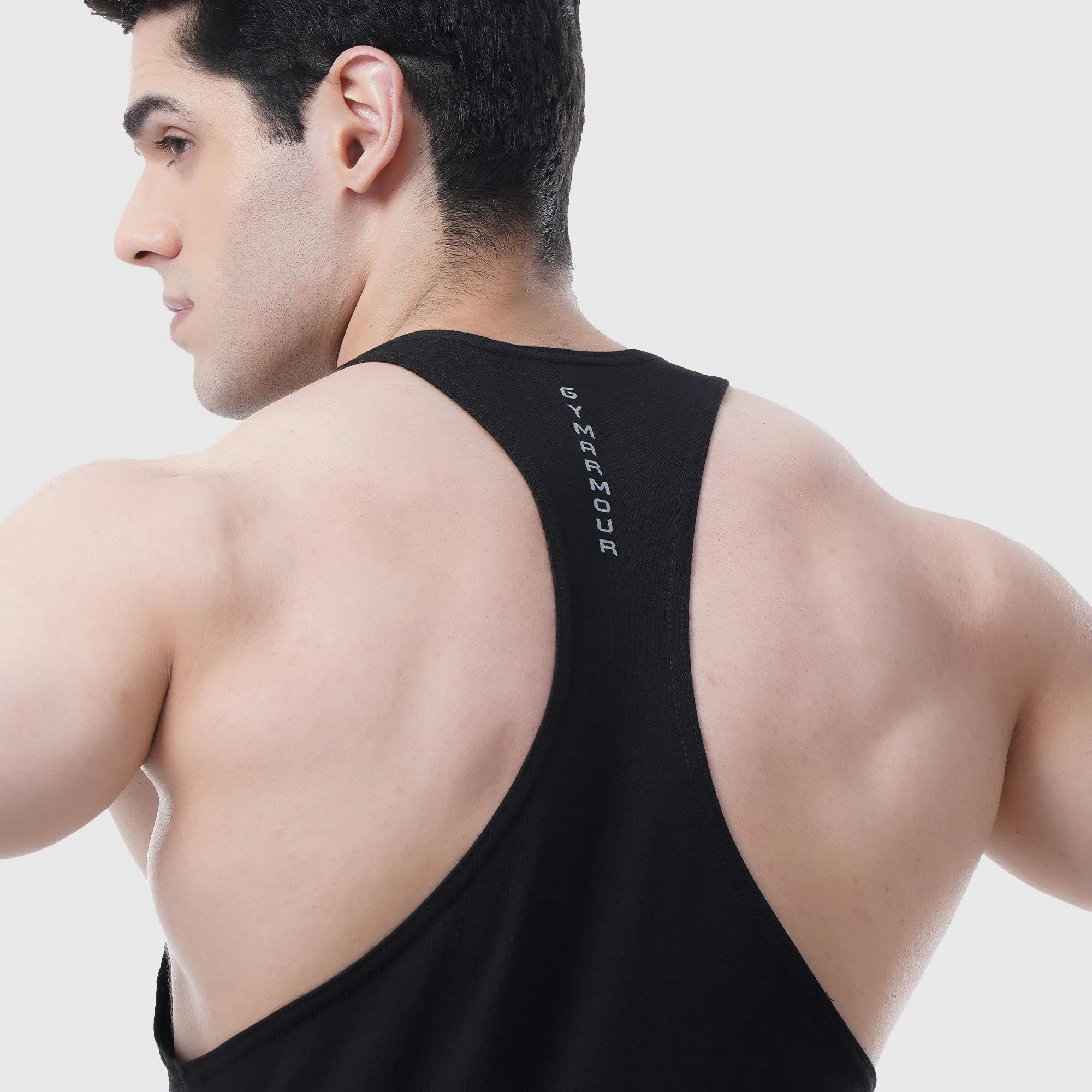 Racer Back Tank (Black)