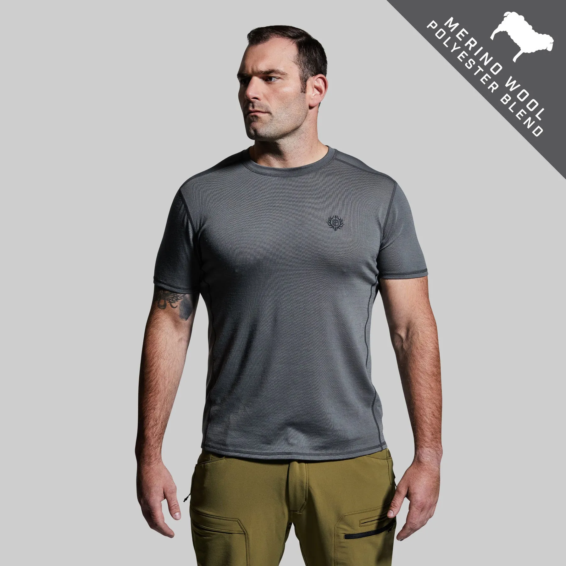 Ridgeline Tee (Wolf Grey)